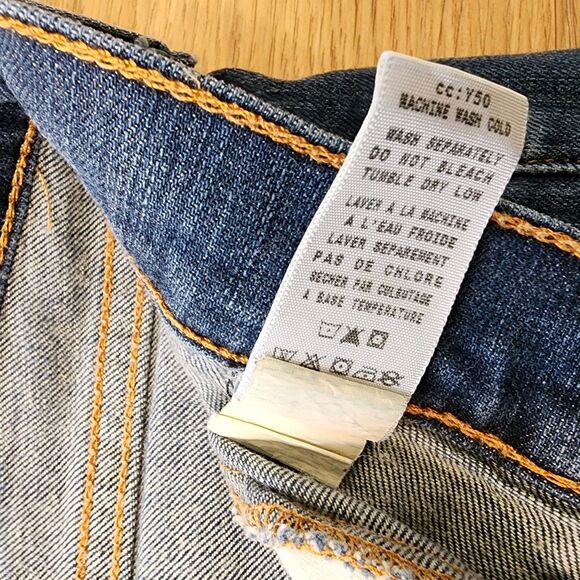 Lucky Brand Jeans Charlie Baby Boot Womens 4/27 Regular Dark Denim Pants 30x31 - Picture 10 of 12